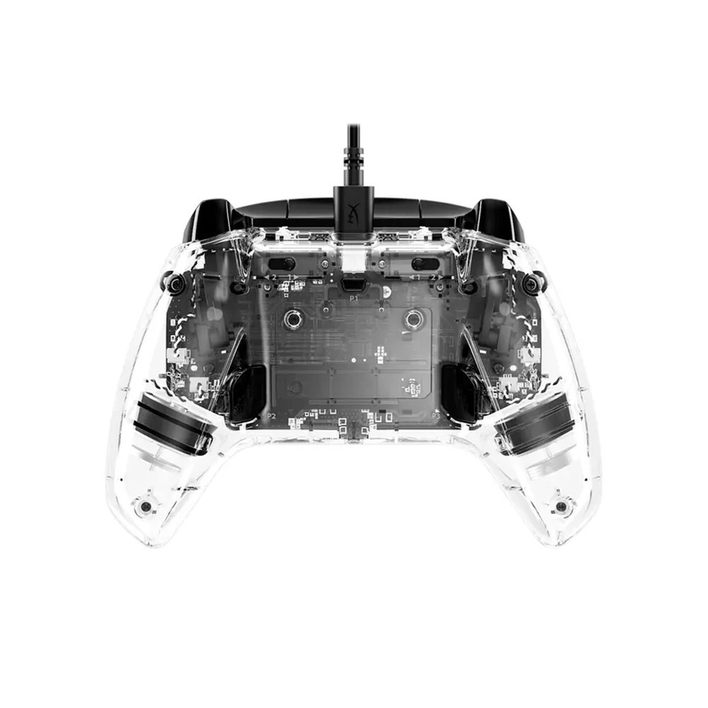 HyperX Clutch Gladiate Xbox 授權有線控制器手把 黑色/透明-細節圖8