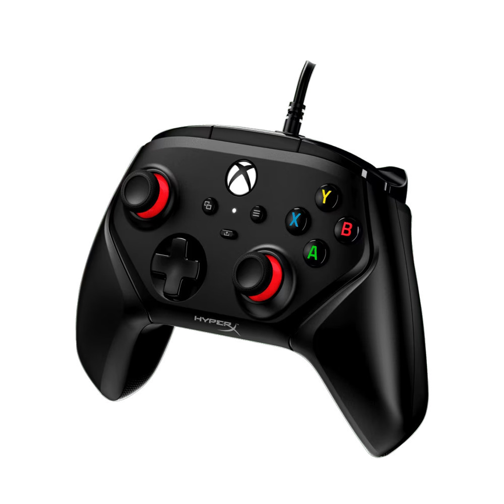 HyperX Clutch Gladiate Xbox 授權有線控制器手把 黑色/透明-規格圖8