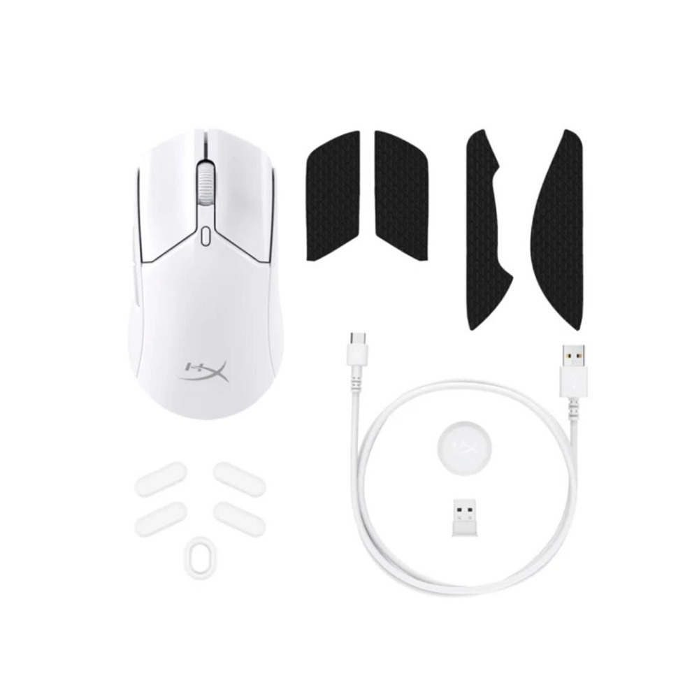 HyperX Pulsefire Haste 2  三模無線電競滑鼠 (白 6N0A9AA/黑 6N0B0AA)-細節圖3