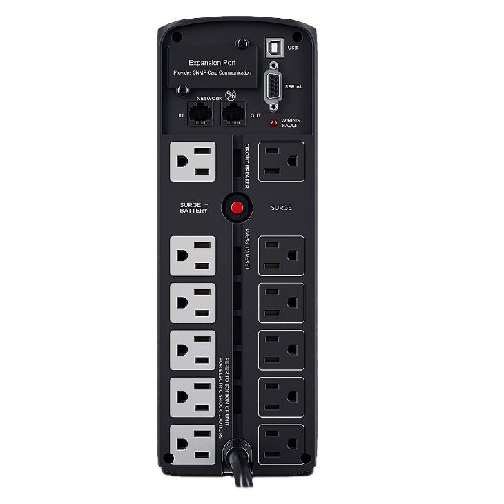CyberPower在線互動式 PFC 正弦波不斷電系統 1500VA (CP1500PFCLCDa)-細節圖4