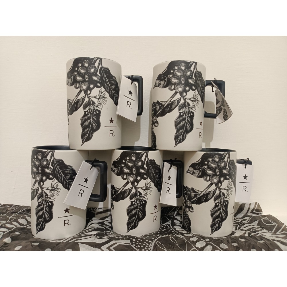 星巴克典藏門市馬克杯，星巴克典藏馬克杯，星巴克櫻桃咖啡馬克杯-細節圖3