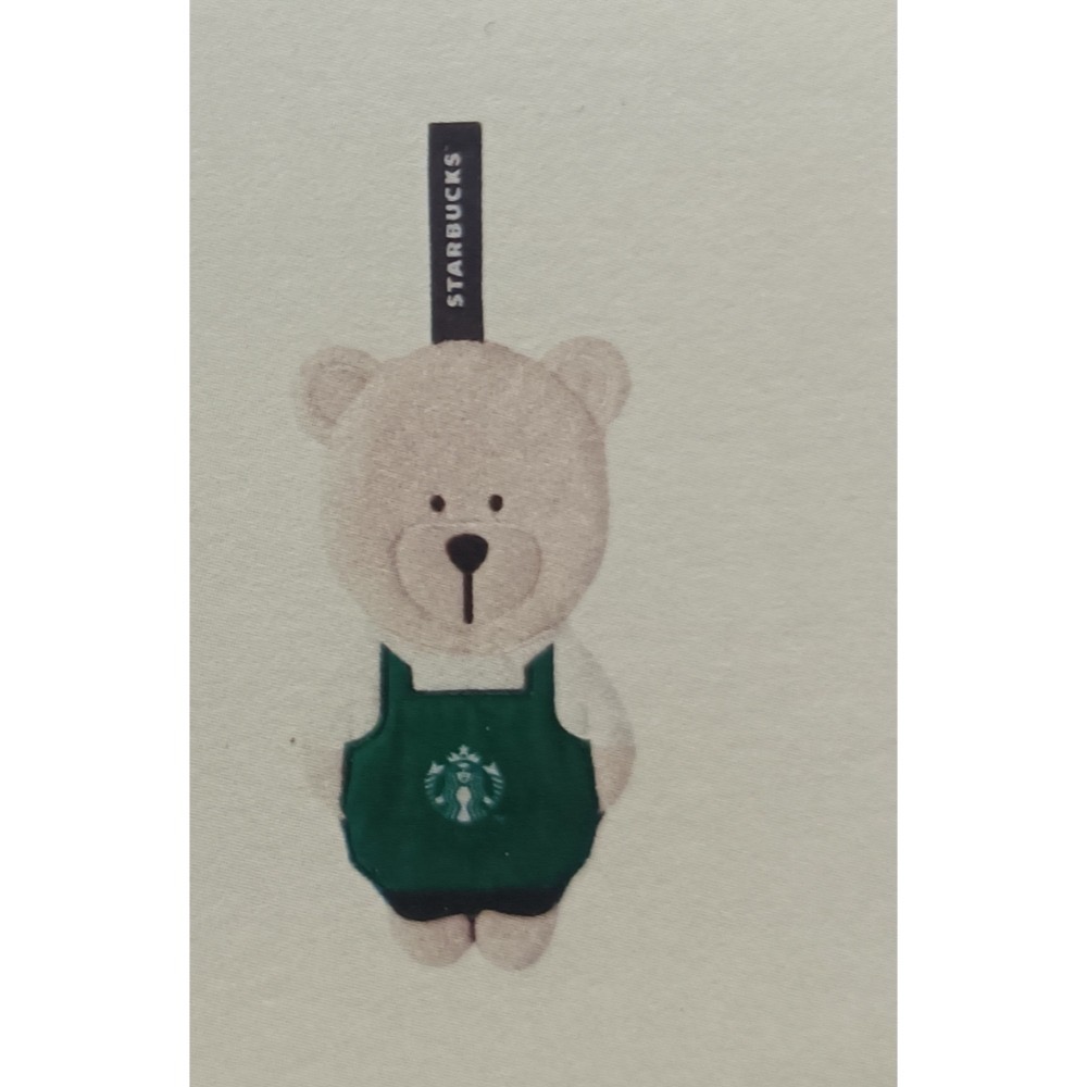 星巴克擦手巾，星巴克熊寶寶擦手巾，星巴克毛巾，星巴克小熊擦手巾-規格圖1