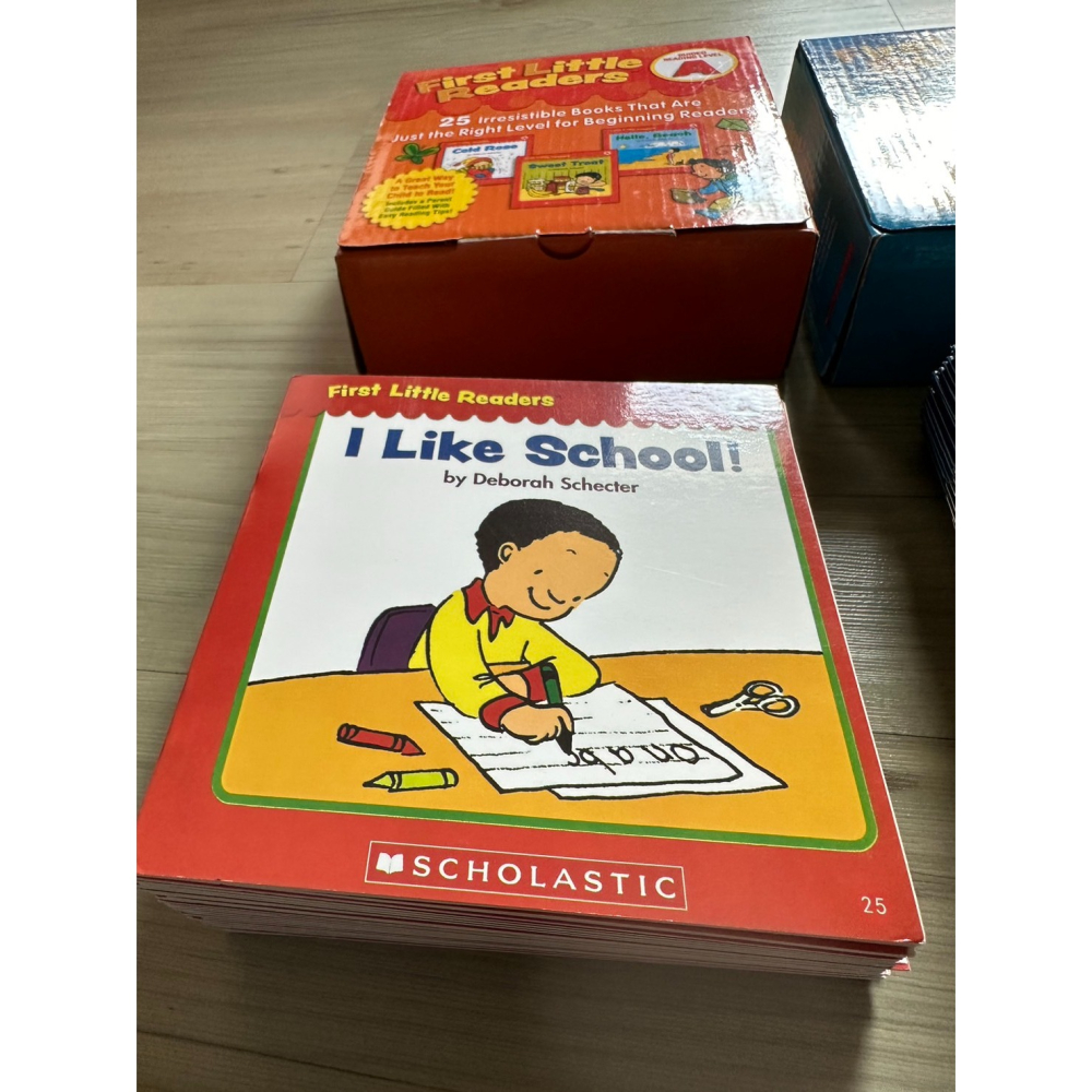 Scholastic First Little Readers  ABCDEF 全５盒 115本小書（點讀版）-細節圖2