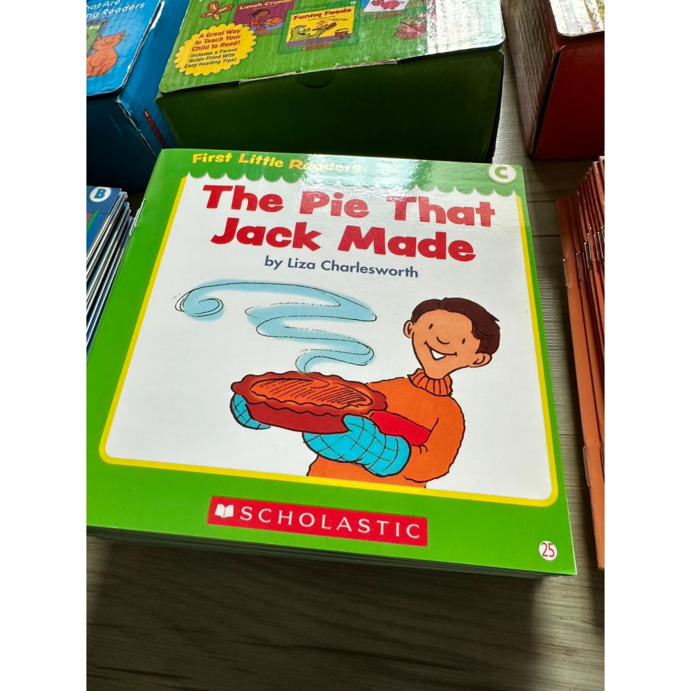 Scholastic First Little Readers  ABCDEF 全５盒 115本小書（點讀版）-細節圖3