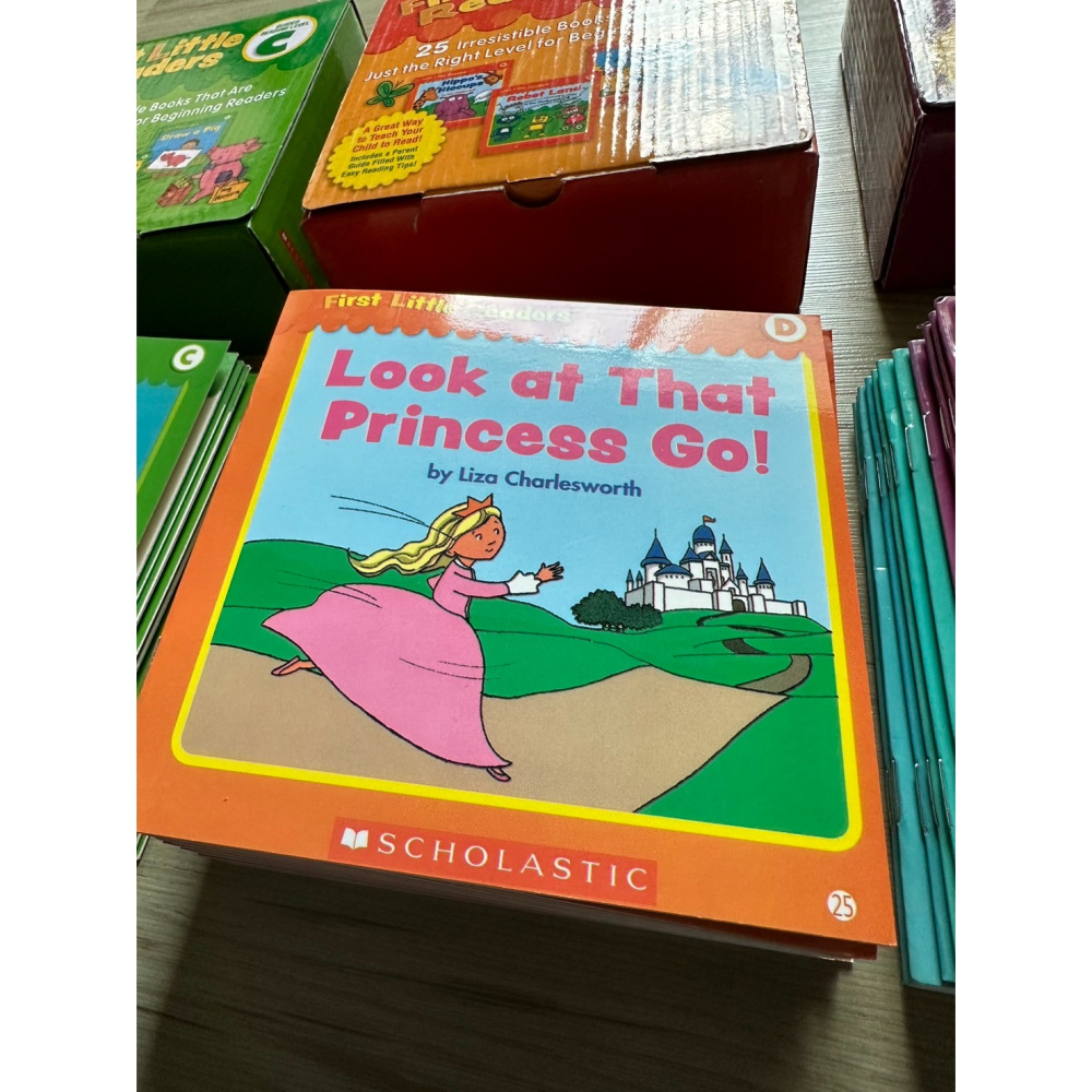 Scholastic First Little Readers  ABCDEF 全５盒 115本小書（點讀版）-細節圖4