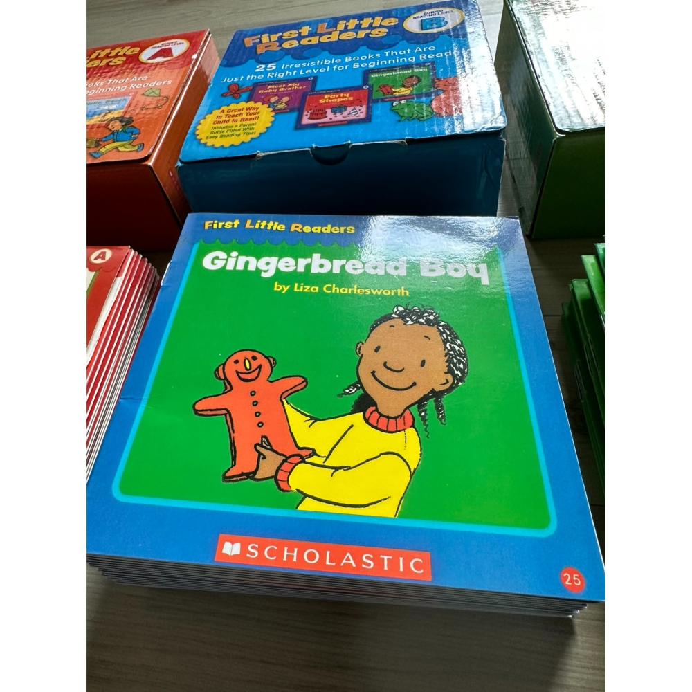 Scholastic First Little Readers  ABCDEF 全５盒 115本小書（點讀版）-細節圖5