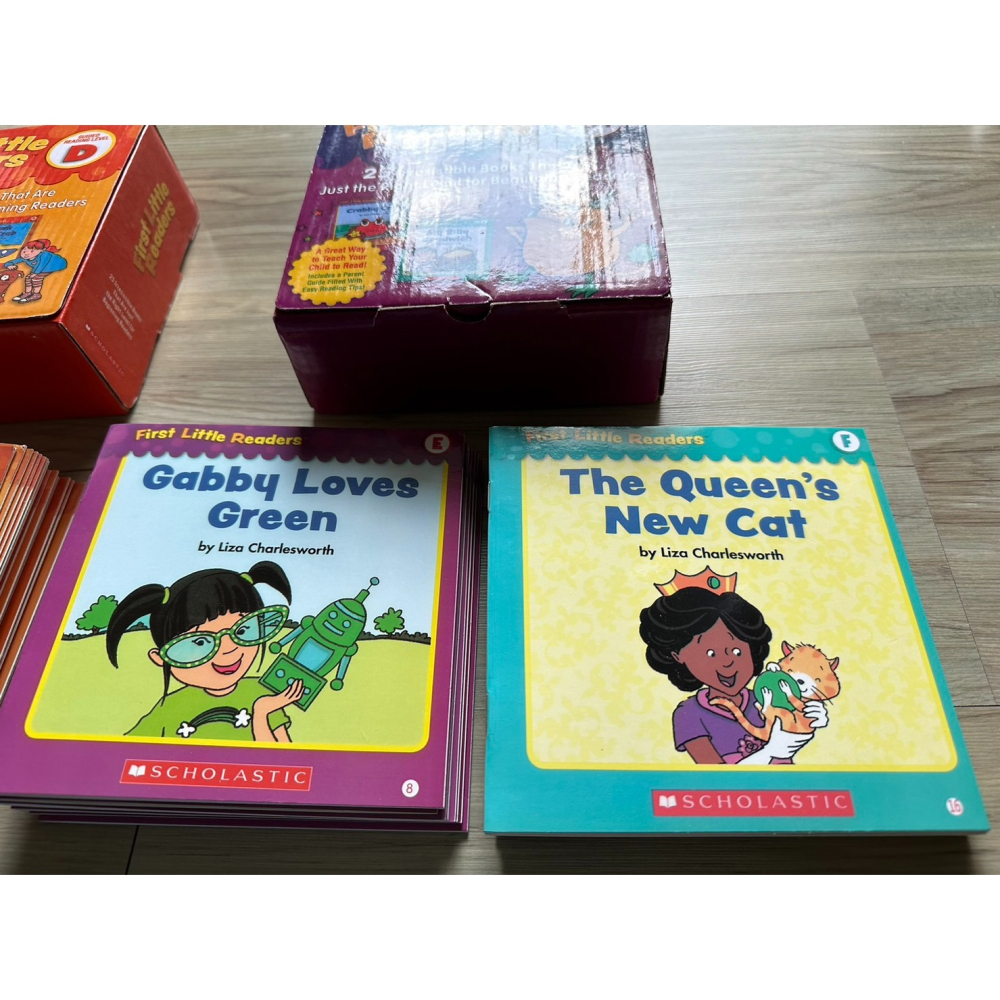 Scholastic First Little Readers  ABCDEF 全５盒 115本小書（點讀版）-細節圖6