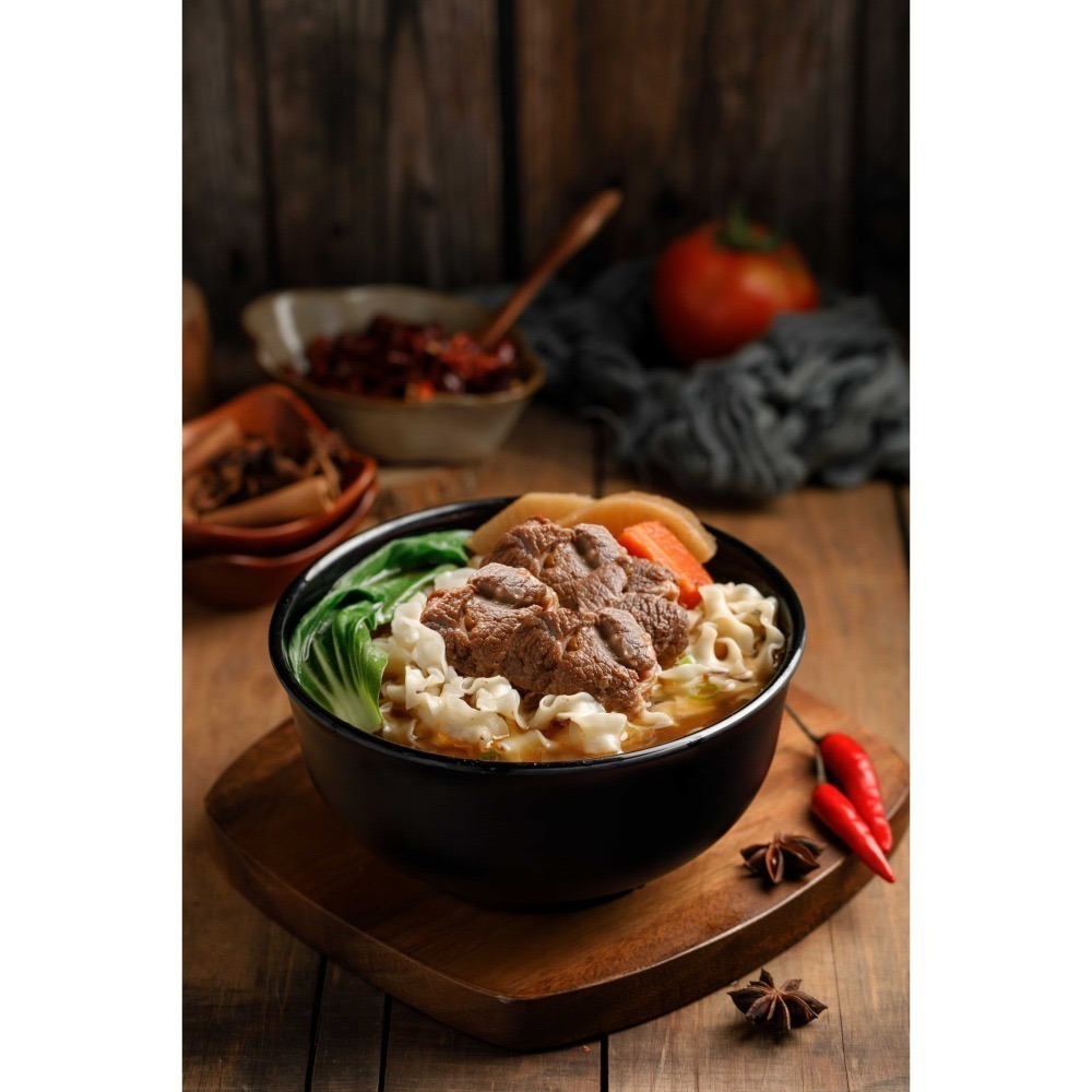 【C&C FOODIE SELECT】藍海饌 - 紅燒牛肉麵2入裝 現貨 快速出貨 常溫 料理包 調理包 牛肉麵 肉塊-細節圖5