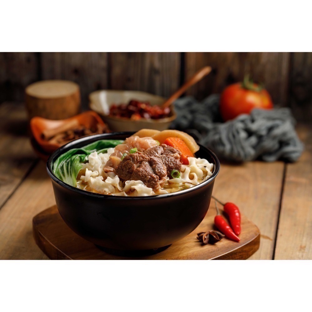【C&C FOODIE SELECT】藍海饌 - 紅燒半筋半肉麵 2入裝 現貨 快速出貨 常溫 料理包 調理包 牛肉麵-細節圖5
