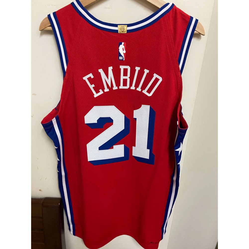 Joel Embiid 76人飛人紅AU-細節圖2
