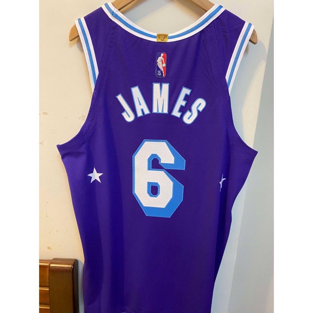 LeBron James 2021-22 湖人75周年鑽石城市AU-細節圖2