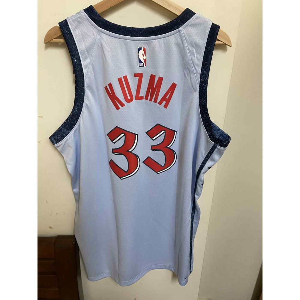 Kyle Kuzma 24-25巫師城市球衣-細節圖2