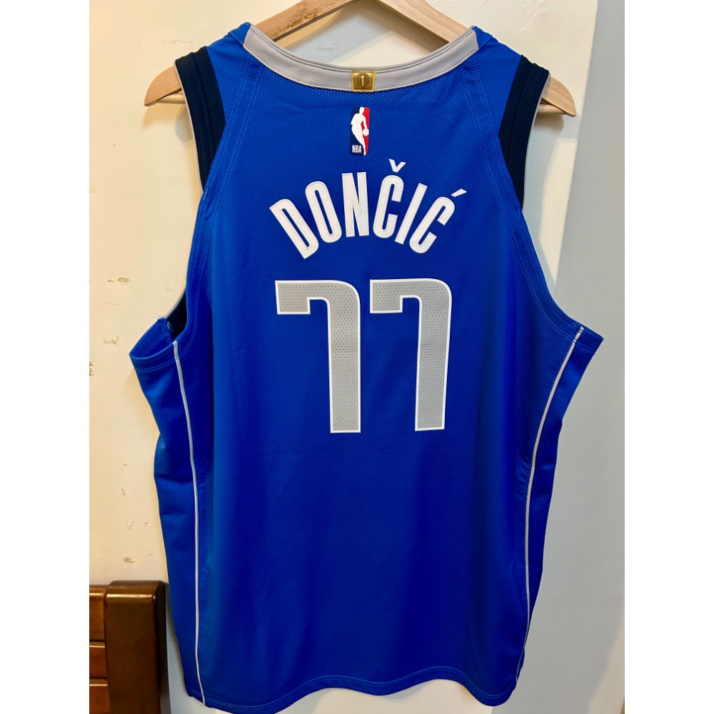 Luka Doncic獨行俠icon藍球衣-細節圖2
