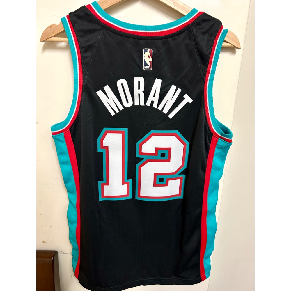 Ja Morant 灰熊20-21復古球衣-細節圖2