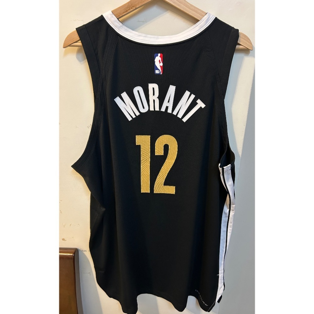 Ja Morant灰熊22-23城市AU球衣-細節圖2