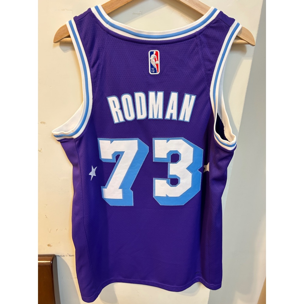 Dennis Rodman湖人75週年城市球衣-細節圖2