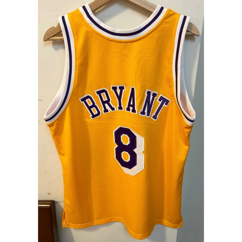 Kobe Bryant湖人96-97客場黃球衣-細節圖2