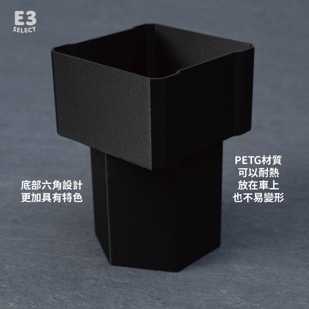 【E3選物店】方形 汽車杯架/置杯架/車用/方形/杯架/方形飲料/方形水杯固定/固定杯架/汽車周邊/汽車百貨-細節圖4