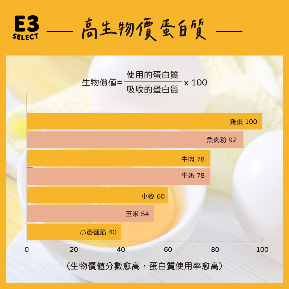 【E3選物店】犬貓通用-寵物專用蛋黃粉-天然卵磷脂 美毛亮毛補充品-細節圖4
