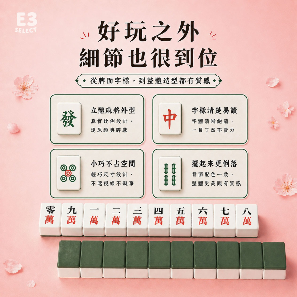 【E3選物店】台灣製造 客製化 車用麻將造型電話號碼牌 有趣 小物 UV印刷 麻將 好玩 禮物 3D列印 裝飾 車用-細節圖4