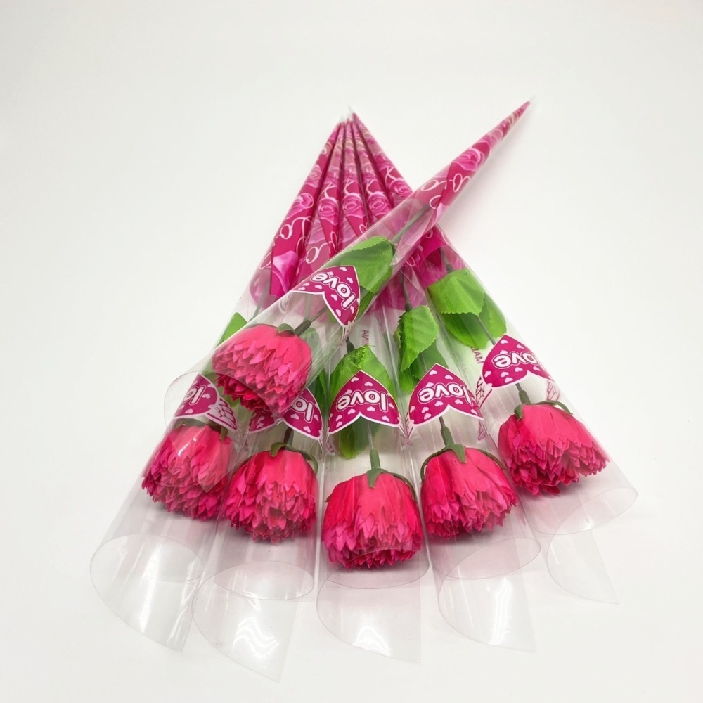 ［台灣現貨］香皂康乃馨花束-細節圖2