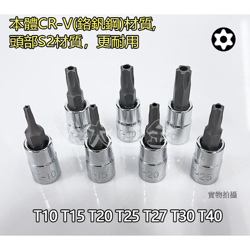 【附發票】專業級 2分 星型五角中空套筒 星型五爪套筒組中空5角 台灣製-細節圖2