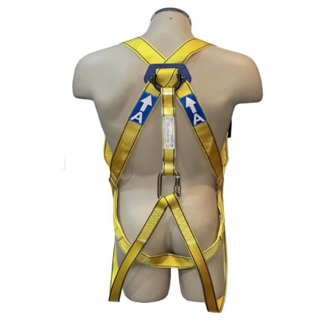 【附發票】台灣製 巨力 扁帶繩雙大鉤 緩衝包 O型環+降落傘式安全帶 全身式 背負式安全帶 BEF002-細節圖3