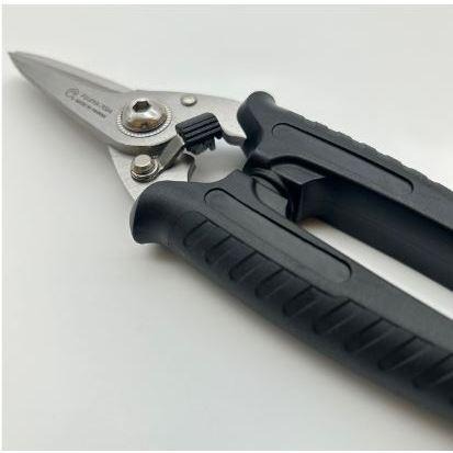 【附發票】FUJIYA 富具亞 F-702A 強力細齒白鐵剪 7＂ 銅線細鐵線薄不鏽鋼鉛板 日本鋼材不鏽鋼剪刀 台灣製-細節圖3