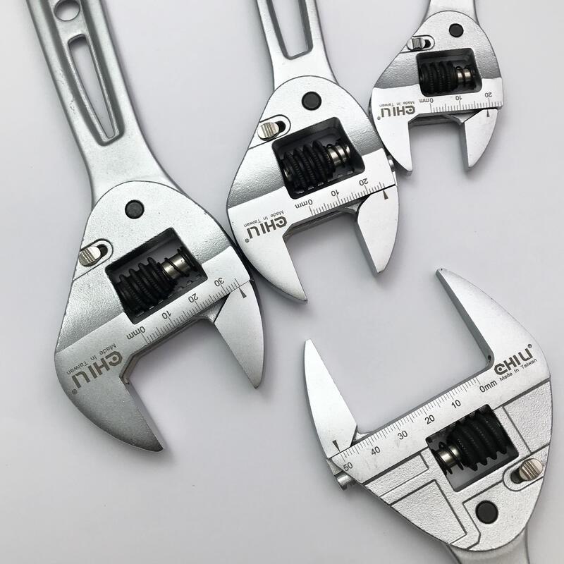 【附發票】台灣製ASA/CHILI專利棘輪活動扳手6吋/8吋/10吋/超薄大開口扳手，快速扳手較梅開扳手和一般棘輪扳手好-細節圖2