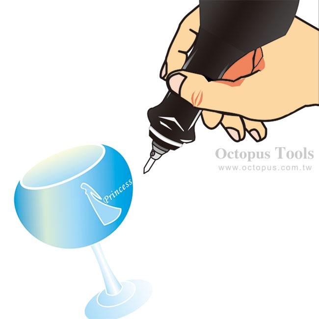 《附發票》全新 章魚牌 Octopus 電刻筆 5段 270.000 110V-細節圖4