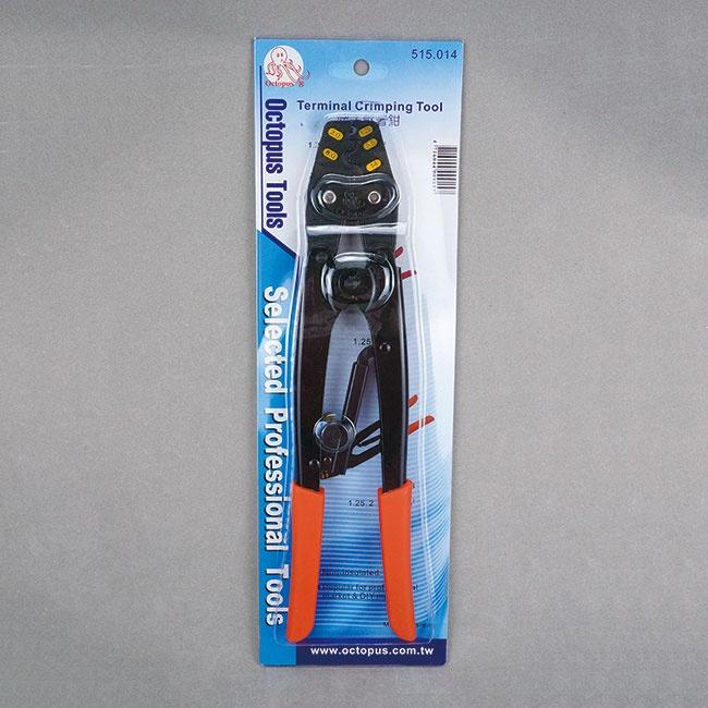 【附發票】台灣製 章魚工具 棘輪Y.O裸端子壓著鉗 端子壓著鉗  壓著鉗 夾線鉗 壓接鉗 壓線鉗-細節圖5