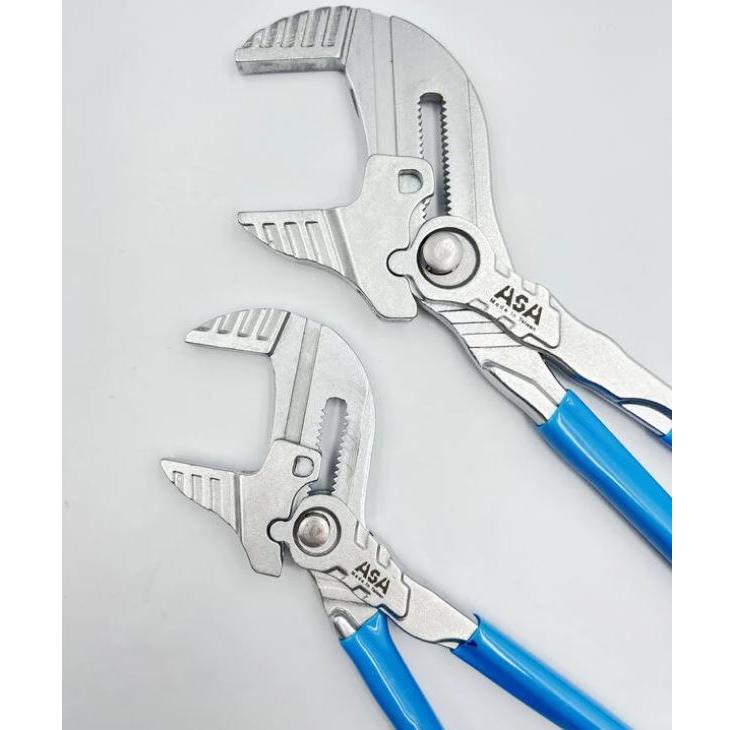《附發票》台灣製 ASA鉗式扳手，可調式快速鏍栓扳手鉗類活動板手水管鉗管鉗水道鉗多功能活動鉗管道鉗鯉魚鉗-細節圖6