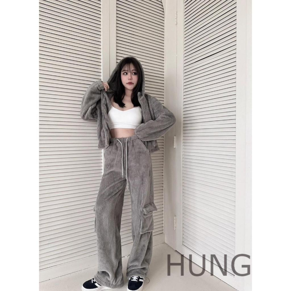 🅷🆄🅽🅶預+現韓系柔暖熊寶寶超暖套裝-細節圖4