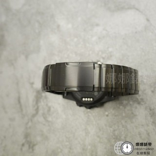 免運 娜娜錶帶快拆快扣 Garmin MK2 fenix7X fenix7 fenix6x 不鏽鋼錶帶 金屬-細節圖8