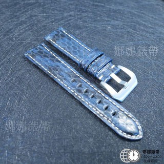 免運 娜娜錶帶手工 蟒蛇皮錶帶 20mm 22mm 24mm 26mm 真皮錶帶 手工錶帶 復古錶帶 蛇皮錶帶 皮革錶帶-細節圖6