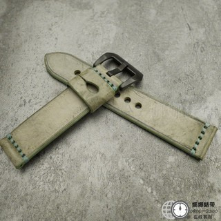 免運 娜娜錶帶英式馬韁皮錶帶 真皮錶帶 手工錶帶 20mm 22mm 24mm 26mm 紅色 黃色 米黃 灰色 咖啡-細節圖3