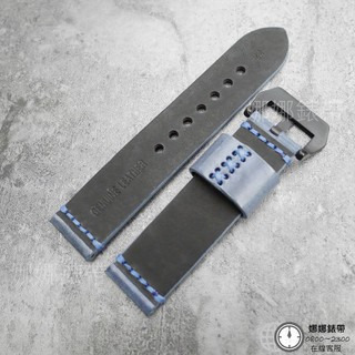 免運 娜娜錶帶英式馬韁皮錶帶 真皮錶帶 手工錶帶 20mm 22mm 24mm 26mm 紅色 黃色 米黃 灰色 咖啡-細節圖9