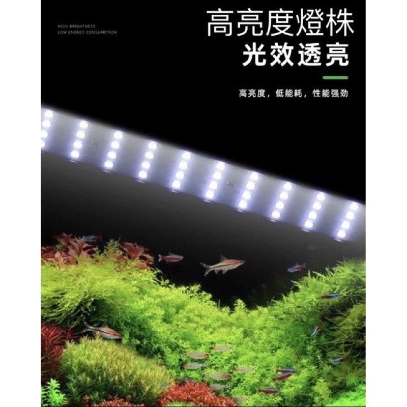 ￼【臥水族】🇹🇼【RGB】 免運 水草燈 VOONLINE全光譜1尺/1.5尺/2尺/3尺/4尺燈-細節圖2
