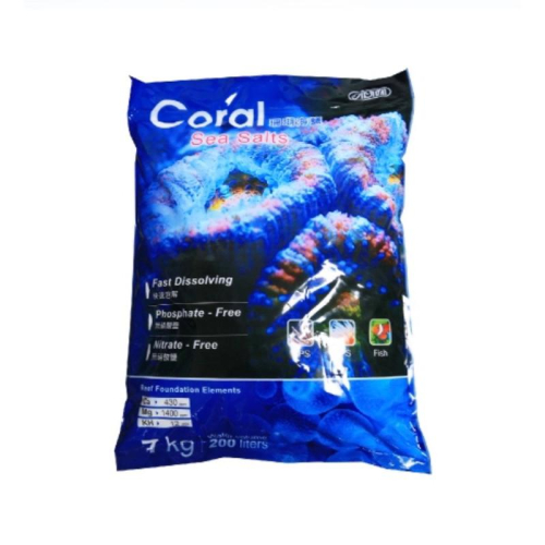 【臥水族】免運 ISTA 伊士達 珊瑚海鹽（7kg）【一包】海水素 調配海水
