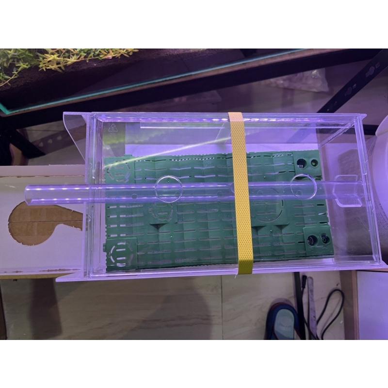 【臥水族】領航 2尺 3尺壓克力 乾濕分離 過濾槽【強迫式】60cm 邊條缸用/開放缸用 限宅配 上部過濾-細節圖2