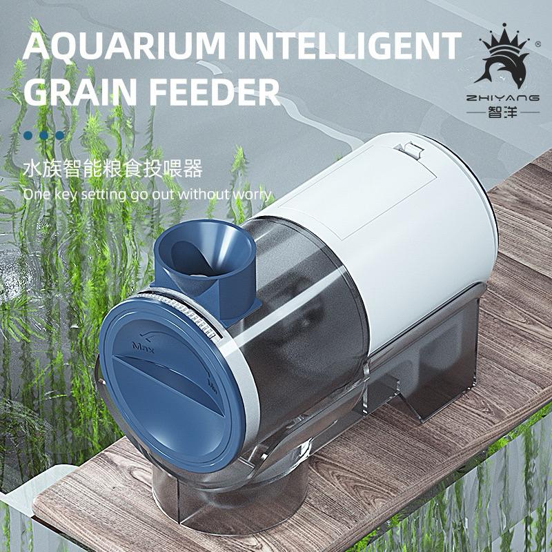 【臥水族】【隔日到貨】自動投食器 自動餵食器 定時餵魚 餵食器 自動餵魚 水族設備 水族用品 餵食器 自動飼料機-細節圖2