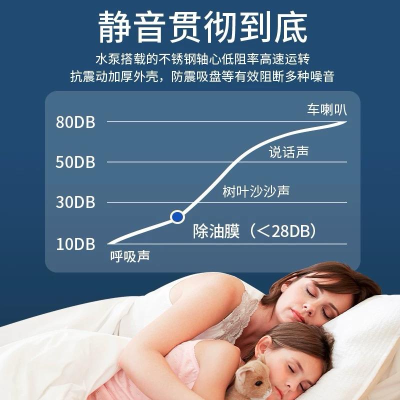 【臥水族】【台灣110V】 森森 耀藍油膜處理器魚缸除油污器水族箱雨淋內置過濾器增氧泵過濾-細節圖6