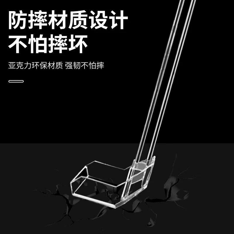 【臥水族】沃韋朗迷你喂食器魚缸亞克力投食器魚蝦魚食喂食管防飄散不卡魚-細節圖3