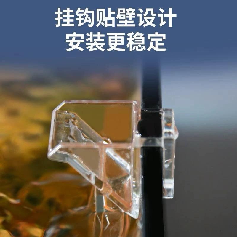 【臥水族】沃韋朗迷你喂食器魚缸亞克力投食器魚蝦魚食喂食管防飄散不卡魚-細節圖5