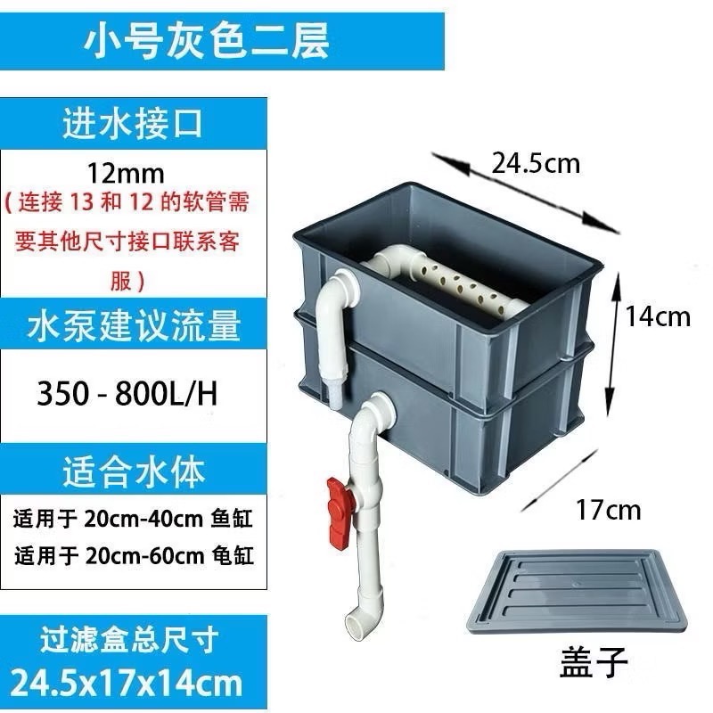 原子灰【小號2層帶蓋帶配件】