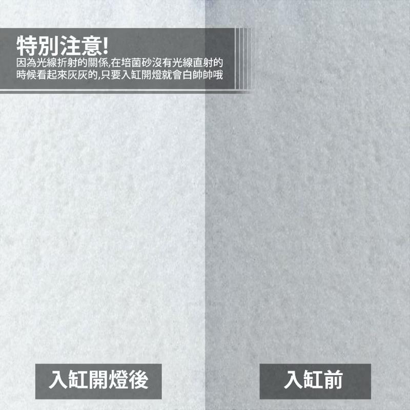 【臥水族】八百萬神 培菌砂 免換水底砂 孔雀魚底砂 不會髒的底砂 魚缸底砂 超白底砂 淡海水皆適用 魚缸造景裝飾～-細節圖5