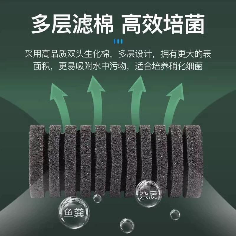 【臥水族】森森 🇹🇼110V電動水妖精生化過濾器魚缸蝦缸水族箱增氧培菌養水反氣舉 水妖精-細節圖5