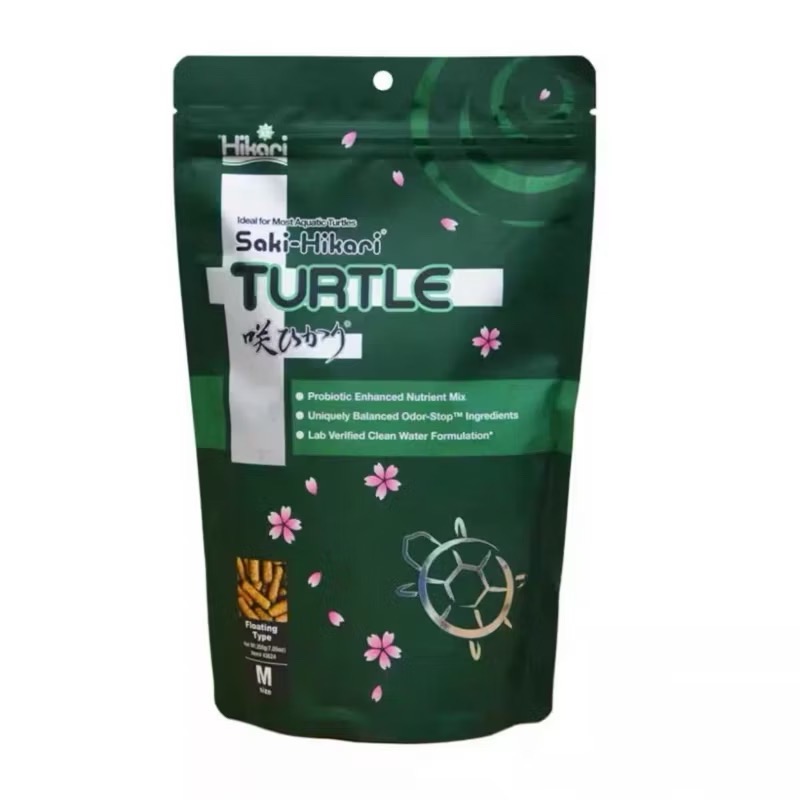 【臥水族】【開立發票】Hikari-高夠力 台灣代理公司貨【Saki烏龜飼料(M)200g567g】澤龜營養飼料-規格圖5