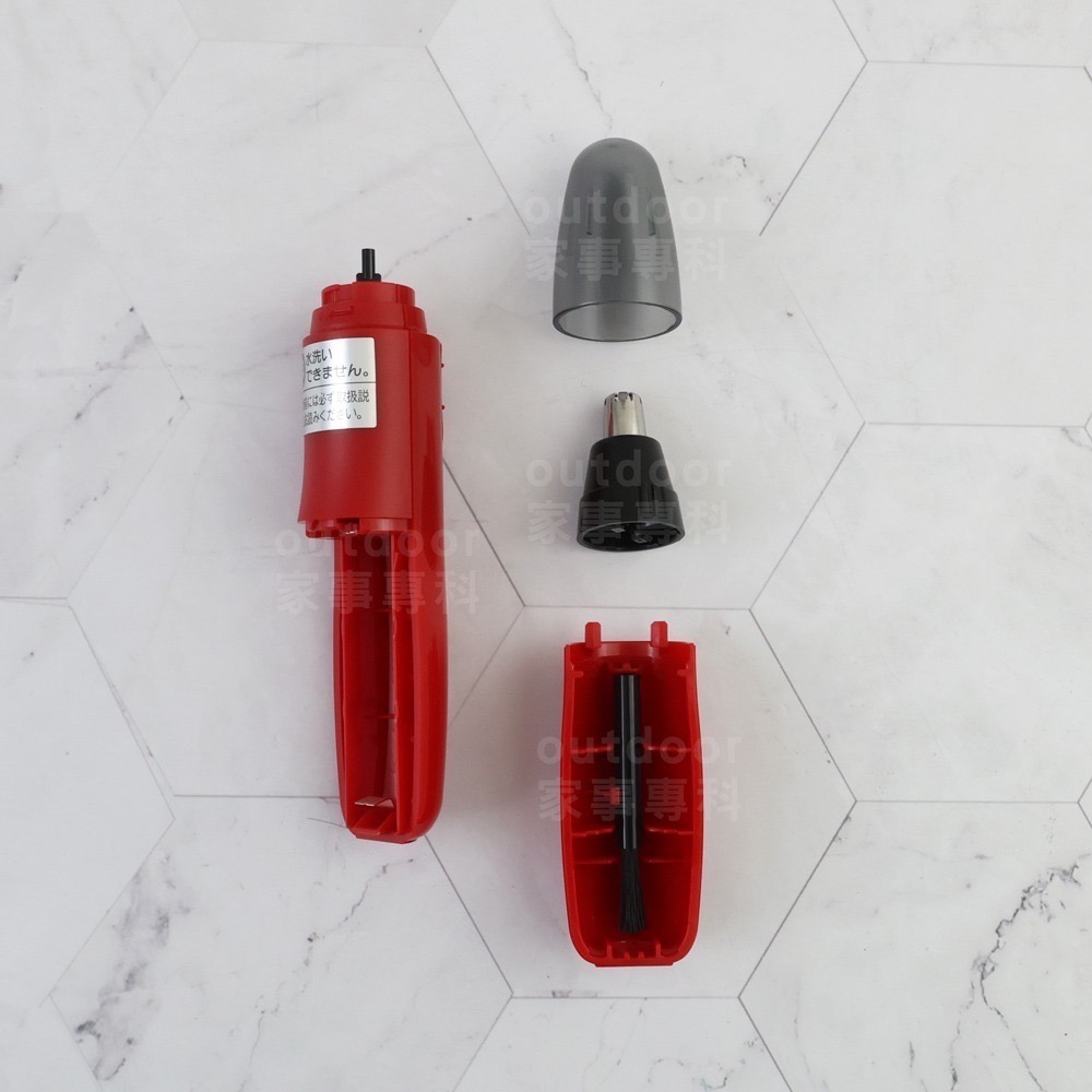 outdoor家事專科日本製 Panasonic 便利式電動修容鼻毛剪 鼻毛刀 ER-GN11-K/R/W 黑/紅/白-細節圖3