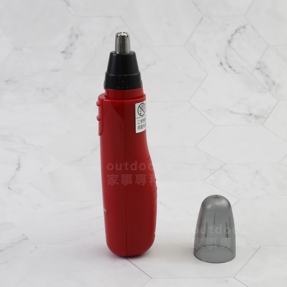 outdoor家事專科日本製 Panasonic 便利式電動修容鼻毛剪 鼻毛刀 ER-GN11-K/R/W 黑/紅/白-細節圖4